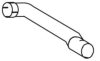 DINEX 48258 Exhaust Pipe